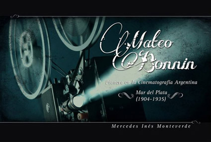 Tapa de Mateo Bonnin, pionero en la cinematografía argentina